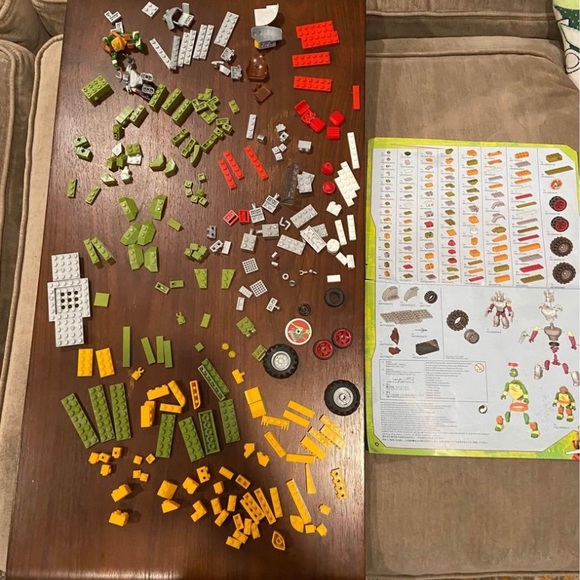 Mega Bloks Teenage Mutant Ninja Turtles TMNT Turtle Party Wagon AND Turtle Mech - Picture 4 of 4